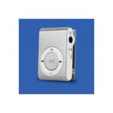 MY POLO TIME Şarjlı Klipsli Mini MP3 Player Micro SD TF Kart Destekli Sporcu Müzik Çalar + Kulaklık (GRİ )