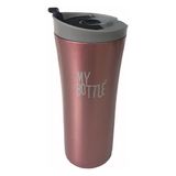 My Press 500 ml Termoslu Kahve ve Çay Hazırlayıcı French Press - Mürdüm