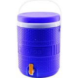 My The Mall Toros 20LT Yuvarlak Termos Mavi Plastik Musluklu - Taşıma Kulplu BRKT-504217
