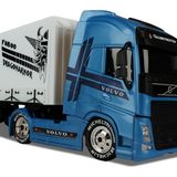 My Toy Scania, Volvo Model Oyuncak Tır – 46 cm Uzunluk, Hareketli Dorse, 12 Tekerlekli Konteyner Tır - Mavi