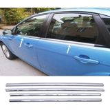 My Tuning Ford Focus 2 HB-SEDAN Krom Cam Çıtası 4 Parça 2005-2011 arası P.ÇELİK