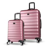 My Valice Colors Abs 2'li Seti (Kabin ve Büyük) Rose Gold Valiz