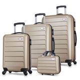 My Valice Ruby Gold Abs 4'lü Travel Valiz Seti