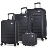 My Valice Ruby Siyah Abs 4'lü Travel Valiz Seti