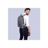 My Valice Smart Bag Galaxy Usb Şarj Girişli Notebook Laptop Sırt Çantası Gri