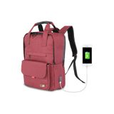 My Valice Smart Bag Usb Şarj Girişli Akıllı Laptop Sırt Çantası 1205 Bordo