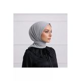 My Vintage Düz Renk Dikişli Tülbent, Oyalık Yazma, Düz İndia, Tülben Gri 100 X 100