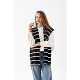 My Vintage Kare Parçalı Patchwork Atkı - Spor Triko Örme Omuz Atkısı | Unisex Boho Şal - Atkı Çok Renkli Standart