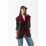 My Vintage Kare Parçalı Patchwork Atkı - Spor Triko Örme Omuz Atkısı | Unisex Boho Şal - Atkı