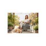 MY WORLD GARDEN BERGAMA BAHÇE BALKON RATTAN ANTRASİT KOLTUK