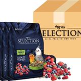 My Yem Selection Parakeets 10 Çeşit Gerçek Meyve Parçalı Paraket Yemi 1Kg ( 5 Li Paket )