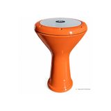 My Yonca Vatan Turuncu Mısır Darbuka Alüminyum 5 Numara, 22 cm Çap, Taşıma Çantası ve Alyan Anahtarı Dahil