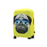 (My#28 Pug Köpek) Valiz İçin Kılıf