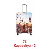 (My#72 Kapadokya 2) Valiz İçin Kılıf
