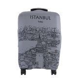 (My#80 Galata Karakalem) VALİZ İÇİN KILIF