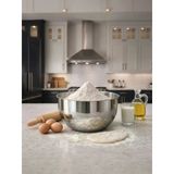 Mybru 430 Paslanmaz Çelik Karıştırma Kabı 19 Cm Çırpma Yoğurma Hamur Salata Pişirme Kasesi