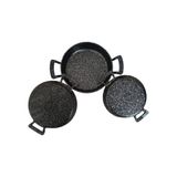 Mybru Döküm Omlet Tava 3'Lü Set 18-20-22 Cm