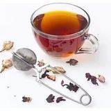 Mybru Paslanmaz Çelik Top Makas Çay Kahve Bitki Çayı Süzgeci - 0 - 19 L