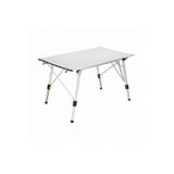 MyCamp Alto Ayarlanabilir Katlanır Alüminyum Kamp Masası 90 x 53 cm | 45–65 cm arasında ayarlanabilen bağımsız ayaklar