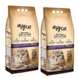 MyCat Lavanta Kokulu İnce Taneli 2x10 lt Kedi Kumu