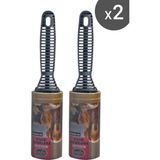 MYCELAN My Clean Kedi Köpek Kıl Toz Tüy Toplayıcı Rulo 60 Yaprak x 2 Ergonomik Tasarım ile Kolay Kullanım