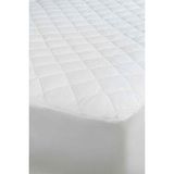 MYCEY 200X200 cm Sıvı Geçirmez Fitted Kapitoneli Yatak Koruyucu Alez Çift Kişilik - 200 x 200 cm - Beyaz