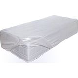 MYCey 60 x 120 cm Çocuk Bebek Fitted Alez Su Sıvı Geçirmez - Beyaz