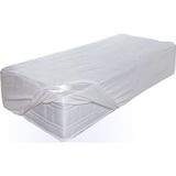 Mycey 70 x 110 cm Çocuk Bebek Fitted Alez Su Sıvı Geçirmez Pamuk Alez - Beyaz