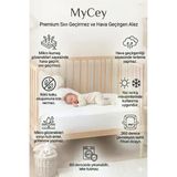 Mycey 70X130 Cm Sıvı Geçirmez Fitted Alez Bebe Micro Kumaş Yatak Koruyucu Alez
