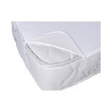 Mycey Alez Tek Kişilik Ultra Yumuşak Yatak Koruyucu 90*200 cm - 90 x 200 cm - Beyaz