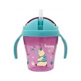 MYCey Alıştırma Bardağı 200 ml Kız Çocuklar İçin Sızdırmaz ve Kolay Temizlenebilir