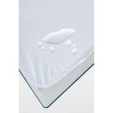 Mycey Bebe Çocuk Sıvı Geçirmez Alez 60 x 120 cm Pamuklu Yatak Koruyucu Alez Yüzeyli Kumaş - 60 x 120 cm - Beyaz