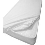 MYCey Fitted Alez 60X120+30 cm Su Sıvı Geçirmez Yatak Koruyucu Fitted Alez - 60 x 120 cm - Beyaz