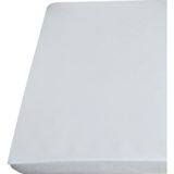 Mycey Fitted Oyun Yatağı Için Alez 70X120+10 cm Bebek Çocuk Micro Kumaş Sıvı Geçirmez - 70 x 120 cm - Beyaz