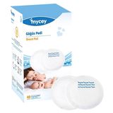 Mycey Göğüs Pedi, 40'lı Paket, Beyaz