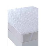Mycey Kapitoneli Sıvı Geçirmez Alez 120X200 cm Tek Kişilik Köşe Lastikli Yatak Koruyucu Alez - 120 x 200 cm - Beyaz