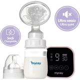 MYCey Mycey Elektrikli Göğüs Pompası Şarjlı Silikon Malzemeden Ultra Sessiz Kullanım İmkanı