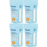 Mycey Tekli 4x25'li Paket Anne Sütü Süt Saklama Poşeti