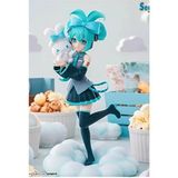 Mych Hatsune Miku x Cinnamoroll 18 cm Luminasta Vocaloid Figür Virtual Standlı Koleksiyonluk Anime Manga Oyuncak