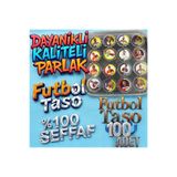 MyClean FUTBOLCU CAM TASO BALYOZ TASO ŞEFFAF PARLAK DAYANIKLI KALİTE 100 ADET