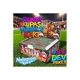 MyClean Süper Final Dünya Kupası 48 Adetli Dev paket Futbolcu Kart Hologram Kart İçerir