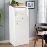 Mydesign Zeta Çekmeceli Ekmeklik Dolabı - Beyaz
