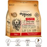 Mydog Orıgınal Az Tahıllı Dana Etli Yüksek Enerji Yetişkin Tüm Irk Köpek Maması 3kg