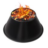 Mydracas Weber için Weber için Barbekü Jakuzisi 22,26,75 inç WSM Weber Smokey Mountain, Çift Haddelenmiş Kenar, Kettle Grill Aksesuarları Kamado Joe, Big Joe ve L/XL Büyük Yeşil Yumurta Aksesuarlarına uygundur