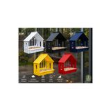 MYE TEKNOLOJİ Kişiye Özel Kuş Yemliği Pencere Tipi Kuş Evi 3D Baskı Dekoratif Dış Mekan Yemlik