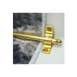 Myfloor Çelik Halı Tutucu Merdiven Dip Çubuğu Sarı - İnce / 110cm