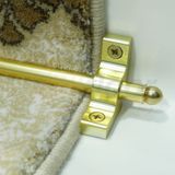 Myfloor Çelik Halı Tutucu Merdiven Dip Çubuğu - Sarı Kalın 90 cm
