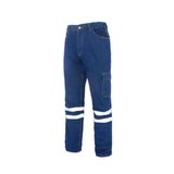 MyForm Sona Denim 2136 Kot İş Güvenliği Pantolonu Mavi