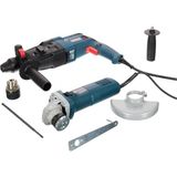 Myg Plus Bosch Gbh 240 Kırıcı Delici + Gws 750-125 S Avuç Taşlama Makinesi-Devir Ayarlı