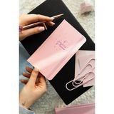 Myg Plus Charmlı Süresiz Haftalık Planlayıcı Cep Ajanda 9X17 cm Pembe - 0